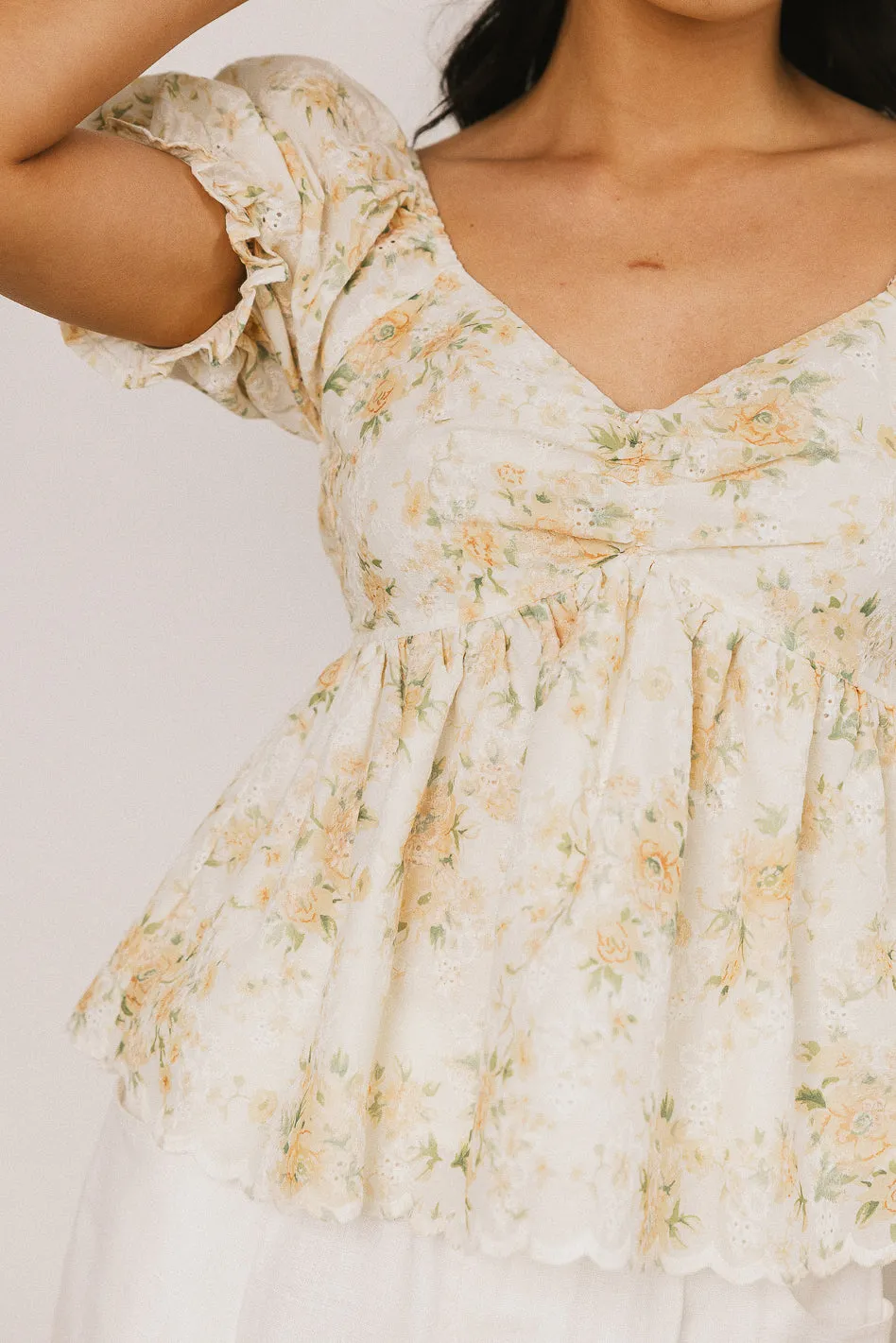 Genesis Floral Blouse - FINAL SALE sold by bohme product image thumbnail 3