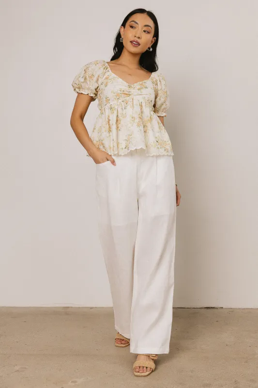 Genesis Floral Blouse sold by bohme