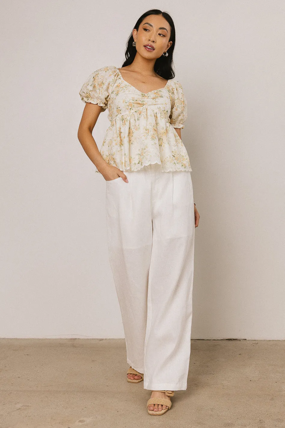 Genesis Floral Blouse - FINAL SALE sold by bohme