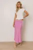 Rumi Button Front Blouse in White sold by bohme