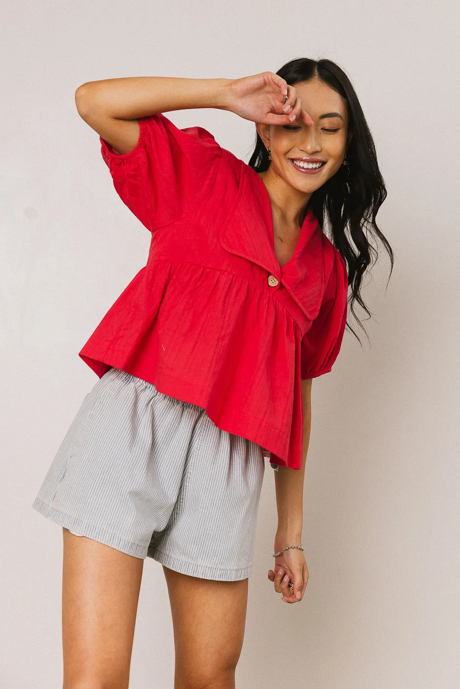 Asha Collared Blouse sold by bohme