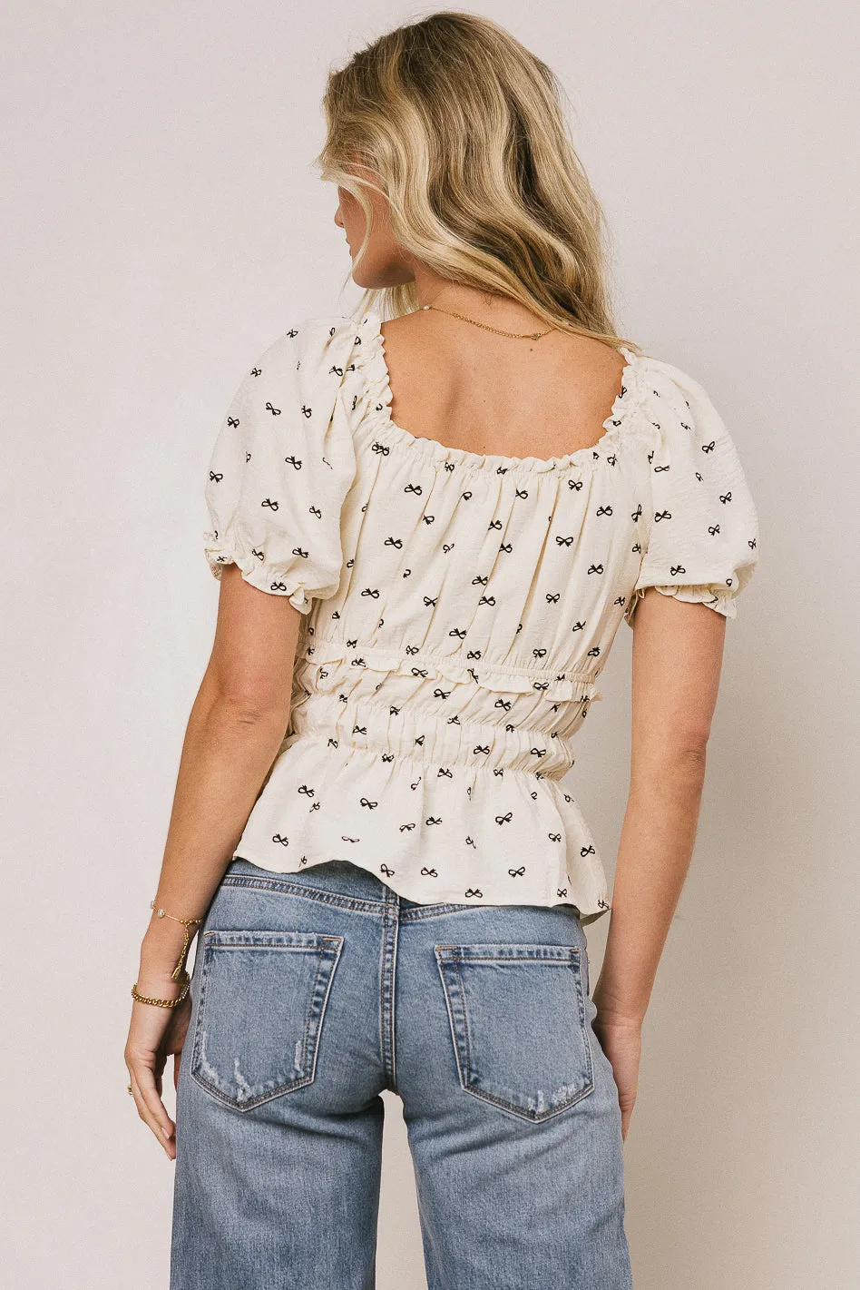 Aris Bow Blouse - FINAL SALE sold by bohme product image thumbnail 5