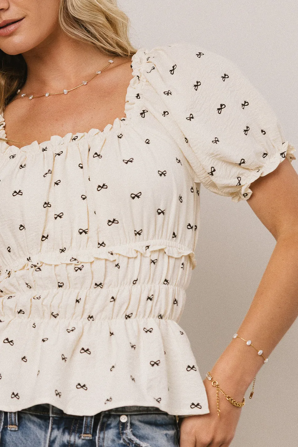 Aris Bow Blouse - FINAL SALE sold by bohme product image thumbnail 2