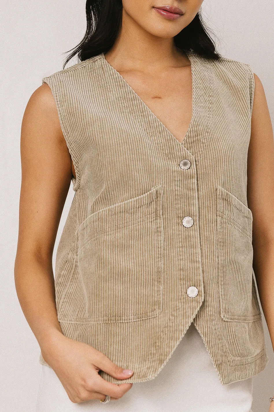 Devon Corduroy Vest - FINAL SALE sold by bohme product image thumbnail 2