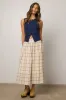 Sharon Plaid Maxi Skirt - FINAL SALE sold by bohme