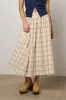 Sharon Plaid Maxi Skirt - FINAL SALE sold by bohme