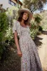 Yuna Floral Maxi Dress sold by bohme