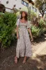 Yuna Floral Maxi Dress sold by bohme