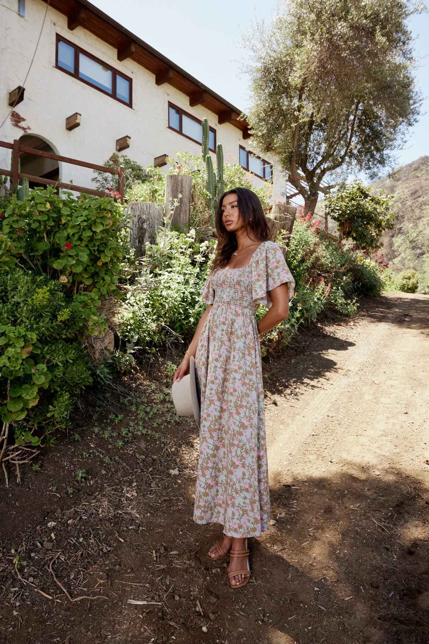 Yuna Floral Maxi Dress - FINAL SALE sold by bohme product image thumbnail 4