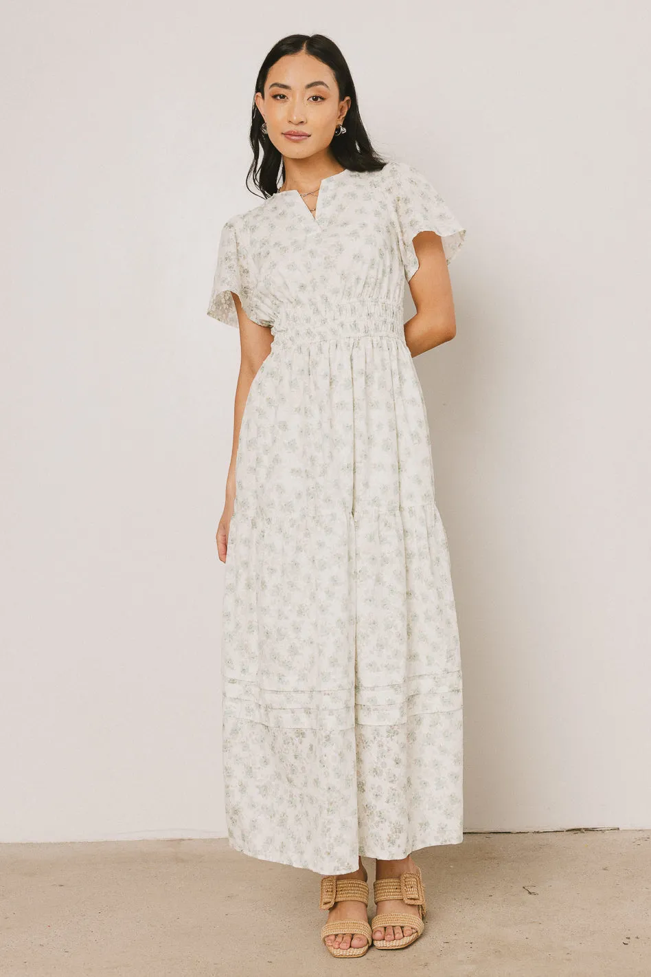 Arabelle Floral Maxi Dress - FINAL SALE sold by bohme product image thumbnail 3
