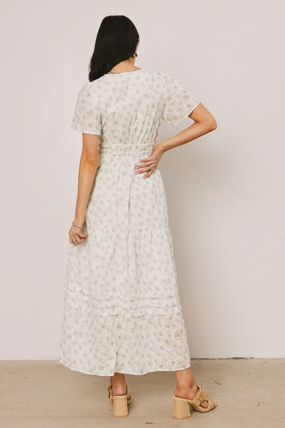 Arabelle Floral Maxi Dress - FINAL SALE sold by bohme product image thumbnail 4