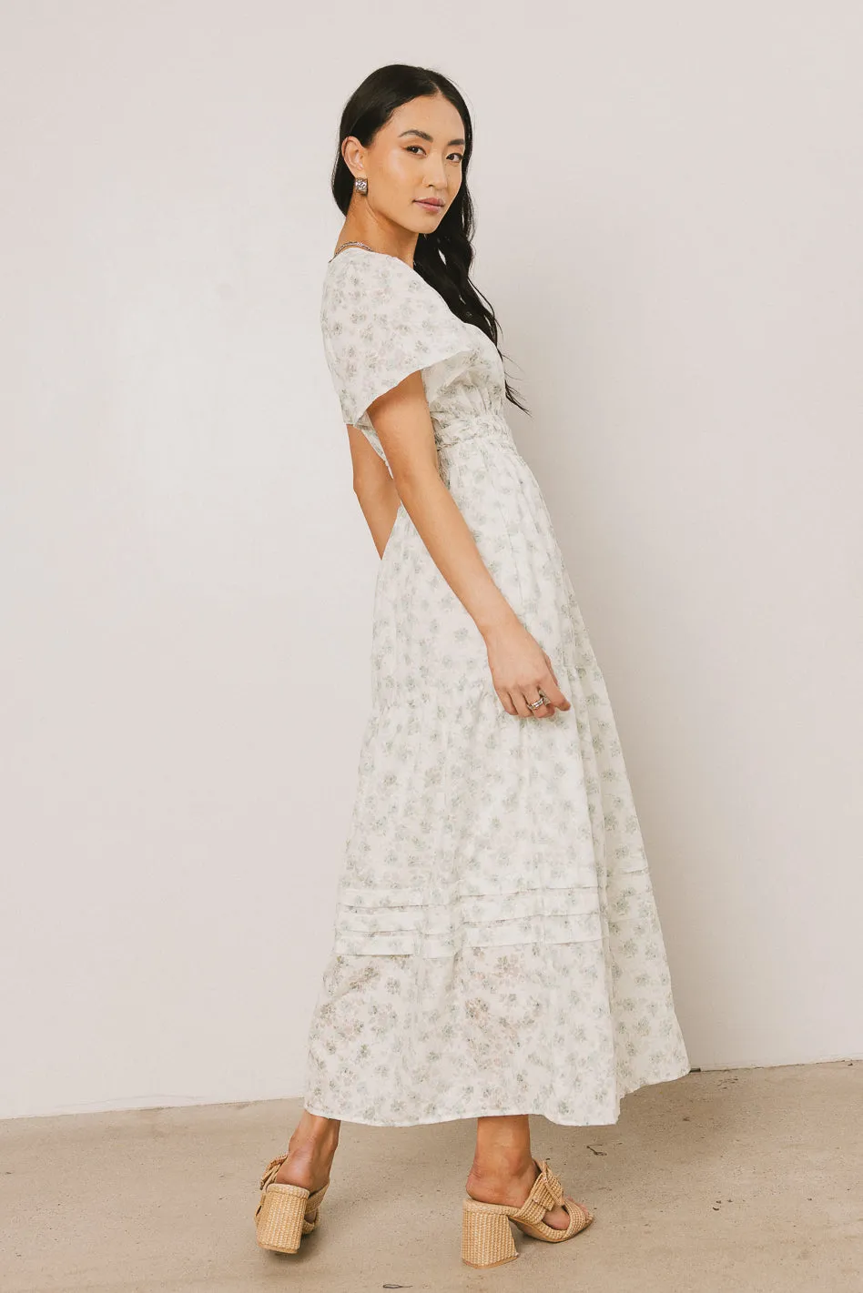 Arabelle Floral Maxi Dress - FINAL SALE sold by bohme product image thumbnail 5