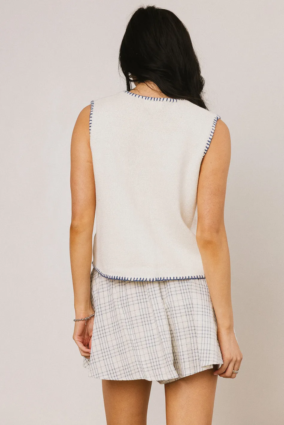 Kinsley Knit Vest - FINAL SALE sold by bohme product image thumbnail 2