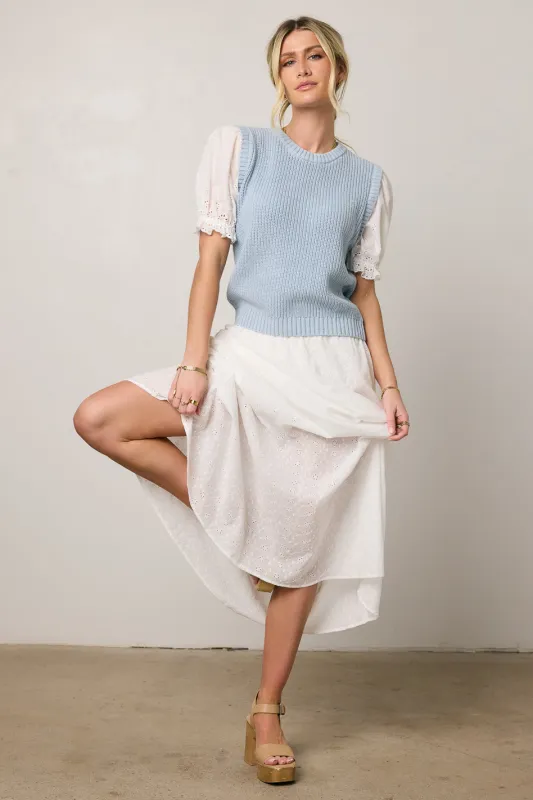 Kaia Embroidered Sweater sold by bohme