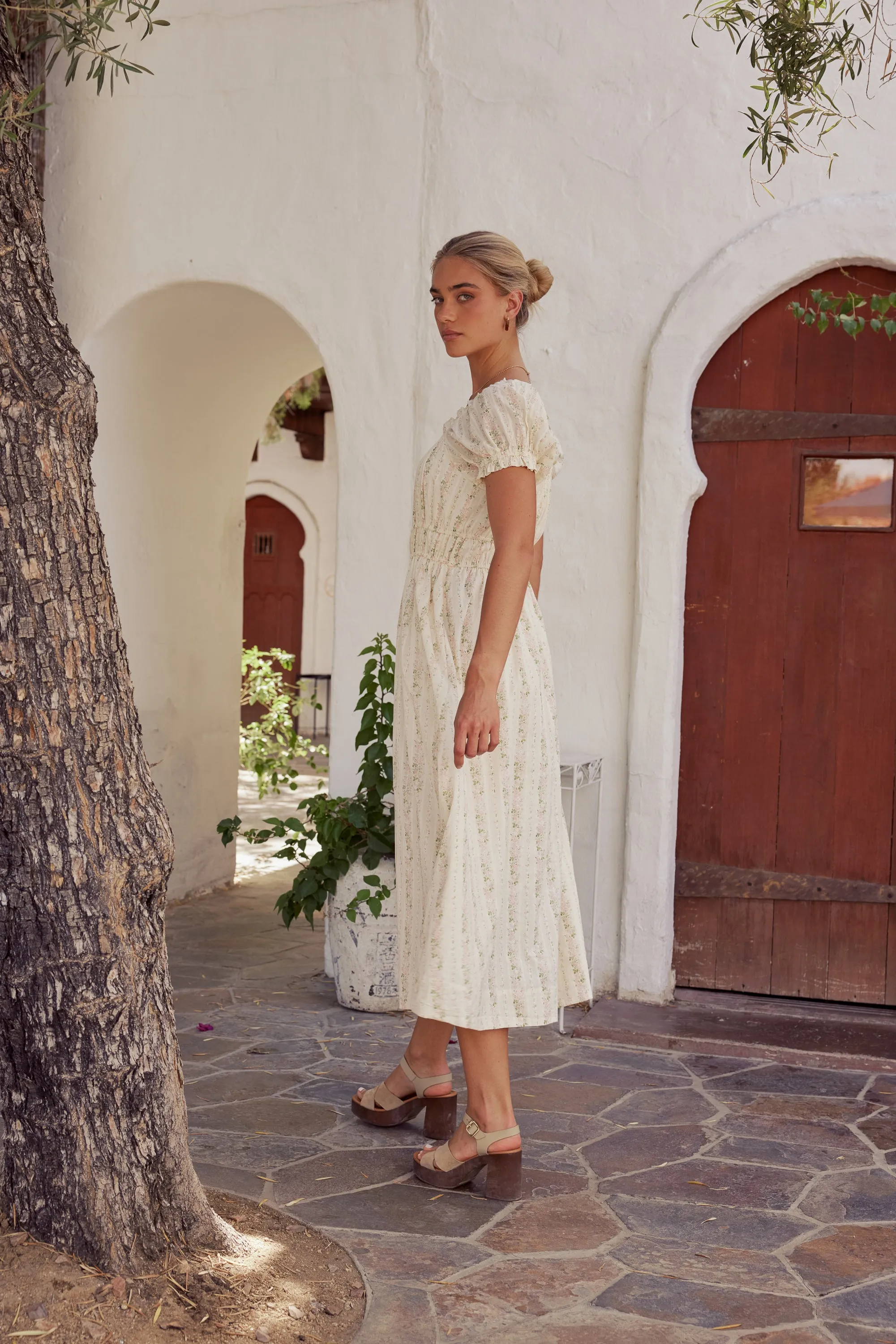 Jaynie Floral Maxi Dress - FINAL SALE sold by bohme product image thumbnail 4