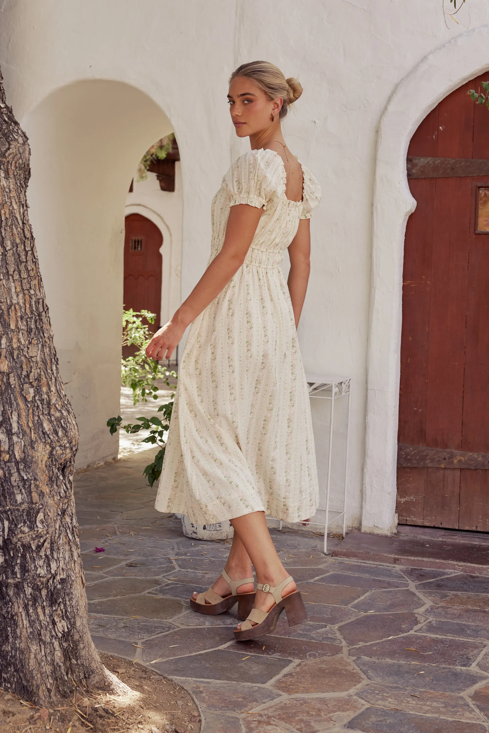 Jaynie Floral Maxi Dress - FINAL SALE sold by bohme product image thumbnail 2