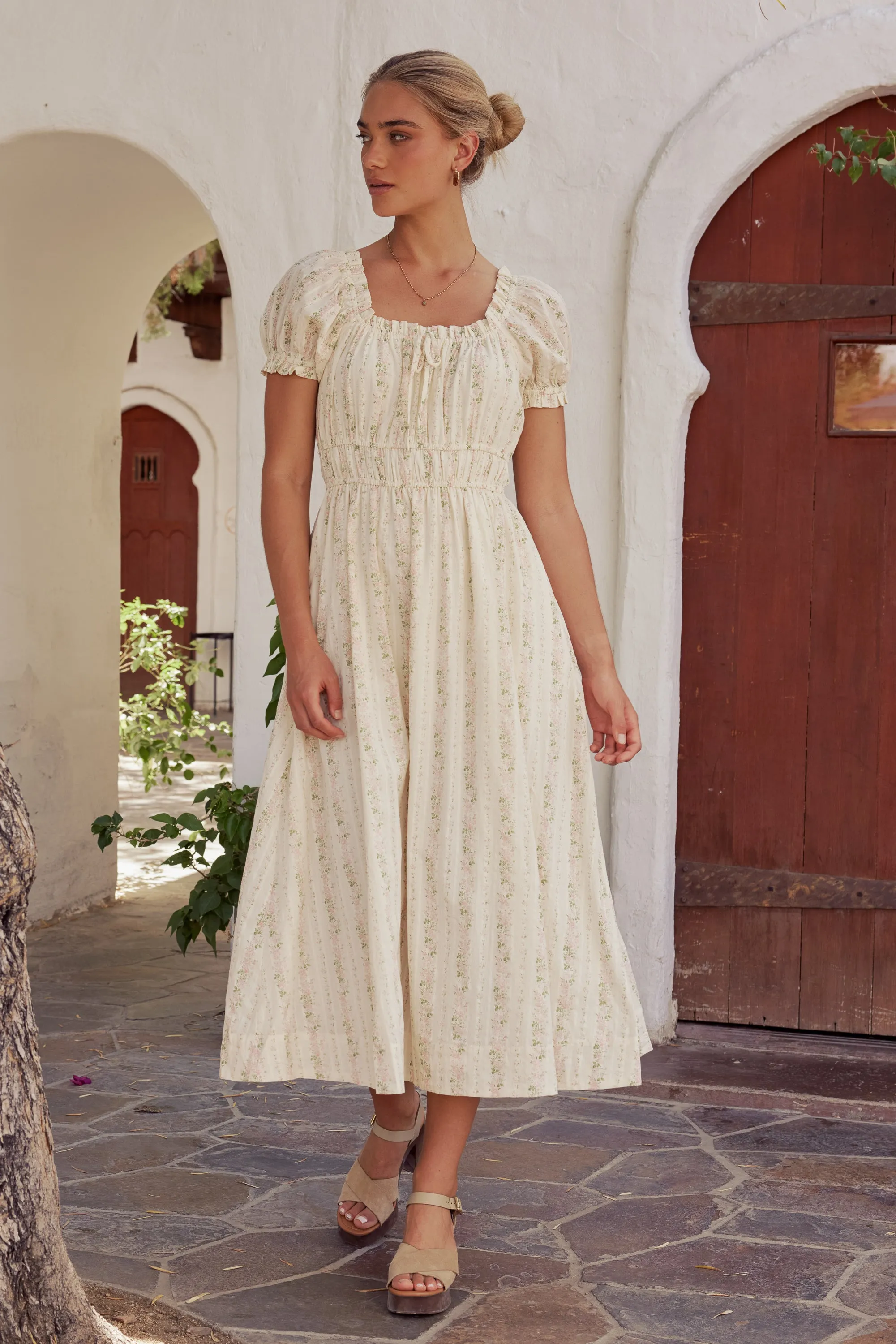 Jaynie Floral Maxi Dress - FINAL SALE sold by bohme product image thumbnail 3