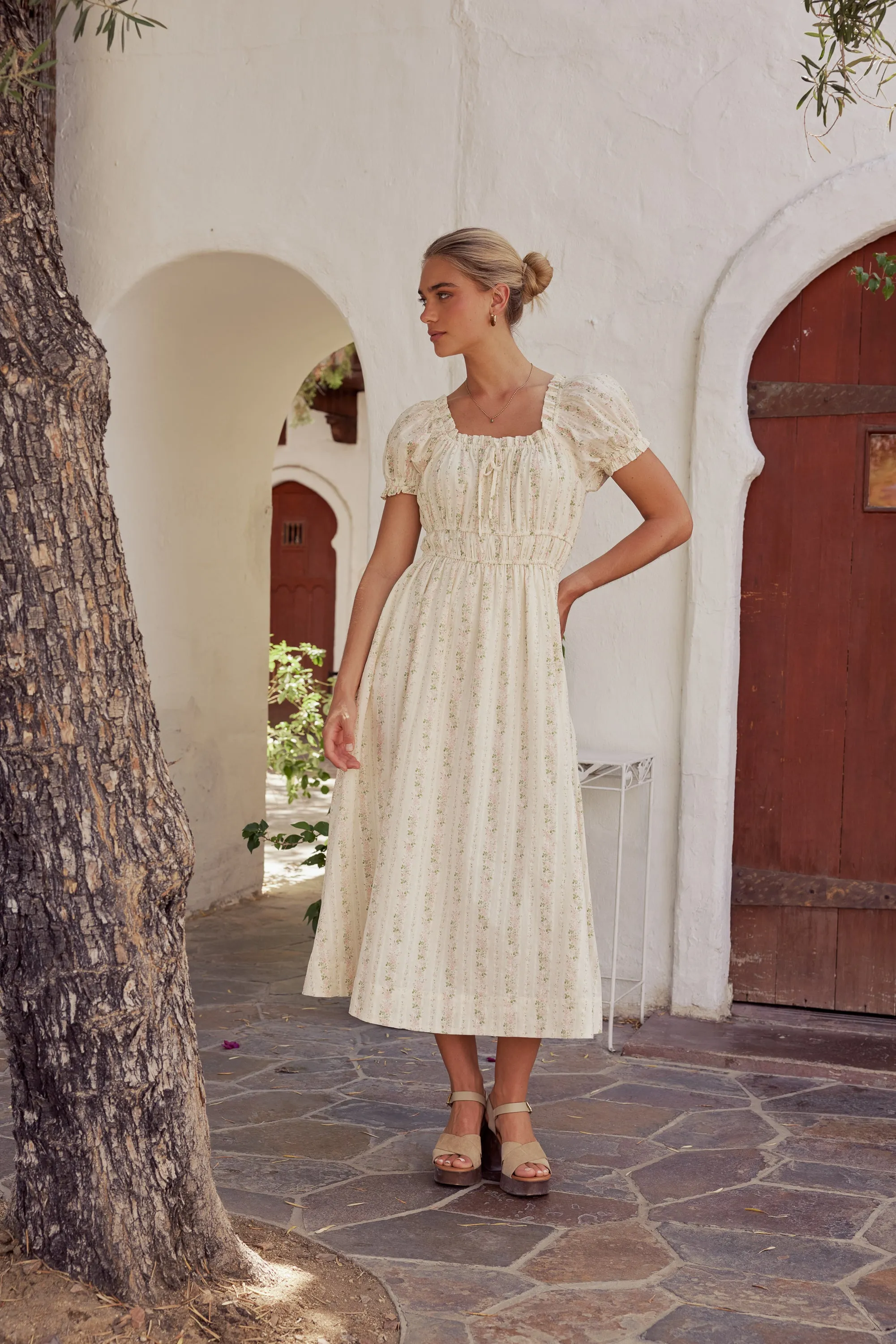 Jaynie Floral Maxi Dress - FINAL SALE sold by bohme product image thumbnail 5