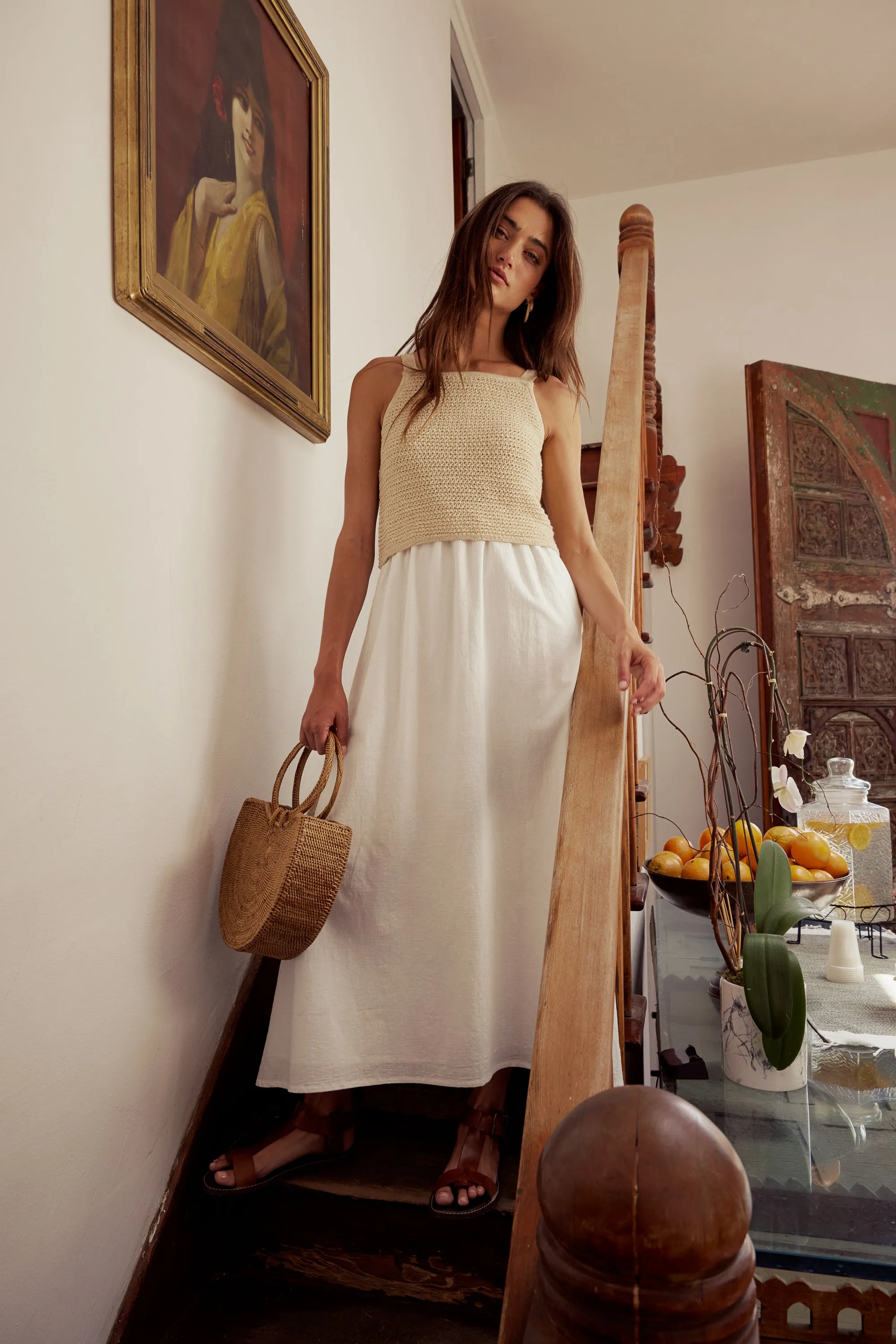 Itzel Sweater Maxi Dress - FINAL SALE sold by bohme product image thumbnail 4