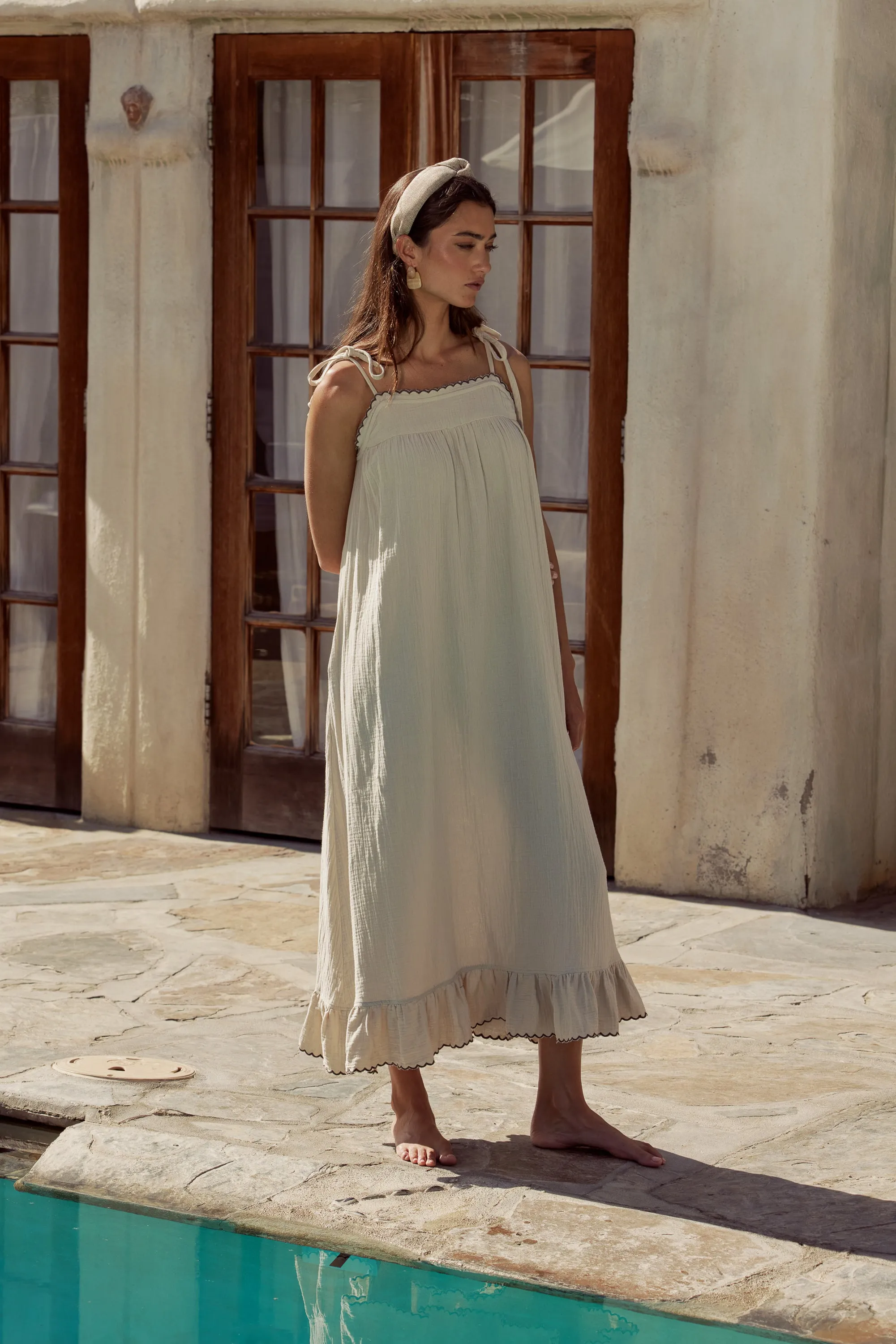 Sloan Relaxed Midi Dress - FINAL SALE sold by bohme product image thumbnail 2