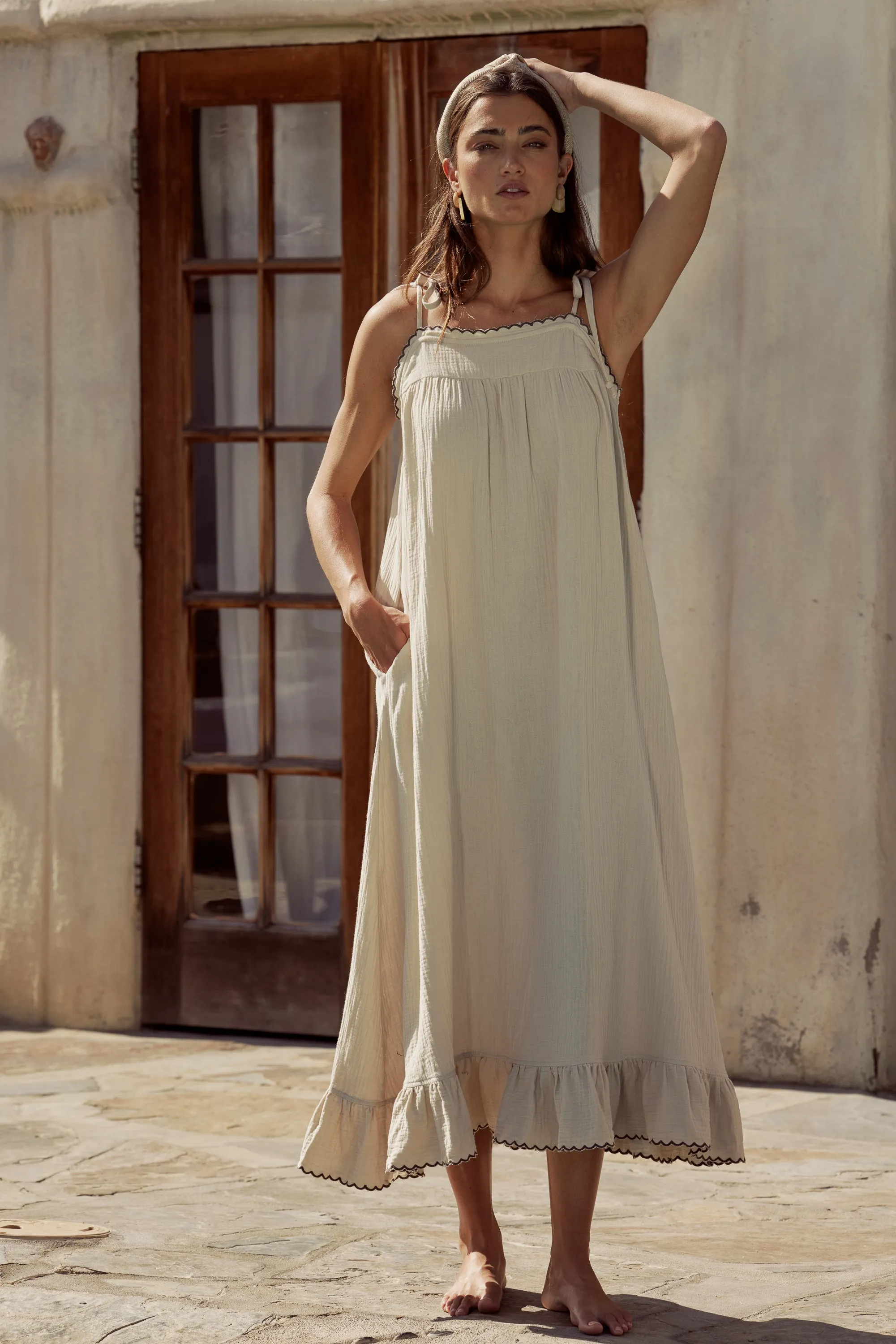 Sloan Relaxed Midi Dress - FINAL SALE sold by bohme product image thumbnail 5