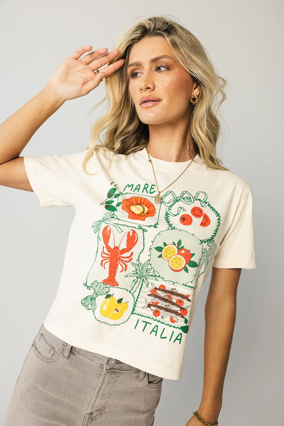 Italia Coquette Graphic Tee sold by bohme product image thumbnail 2