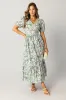 Teo Floral Maxi Dress sold by bohme