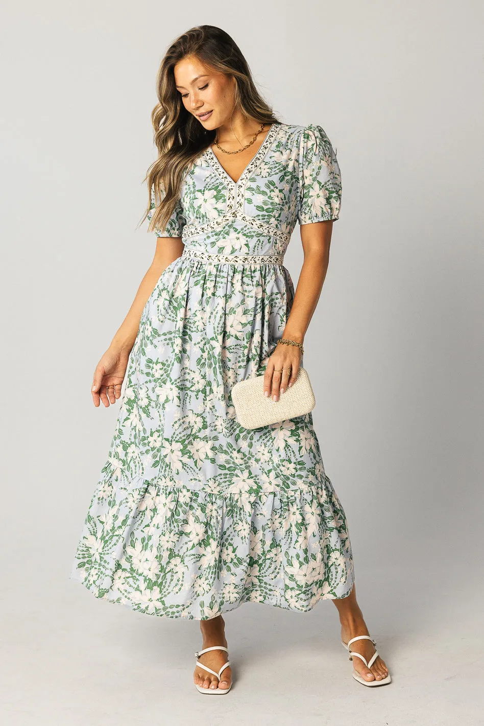 Teo Floral Maxi Dress - FINAL SALE sold by bohme