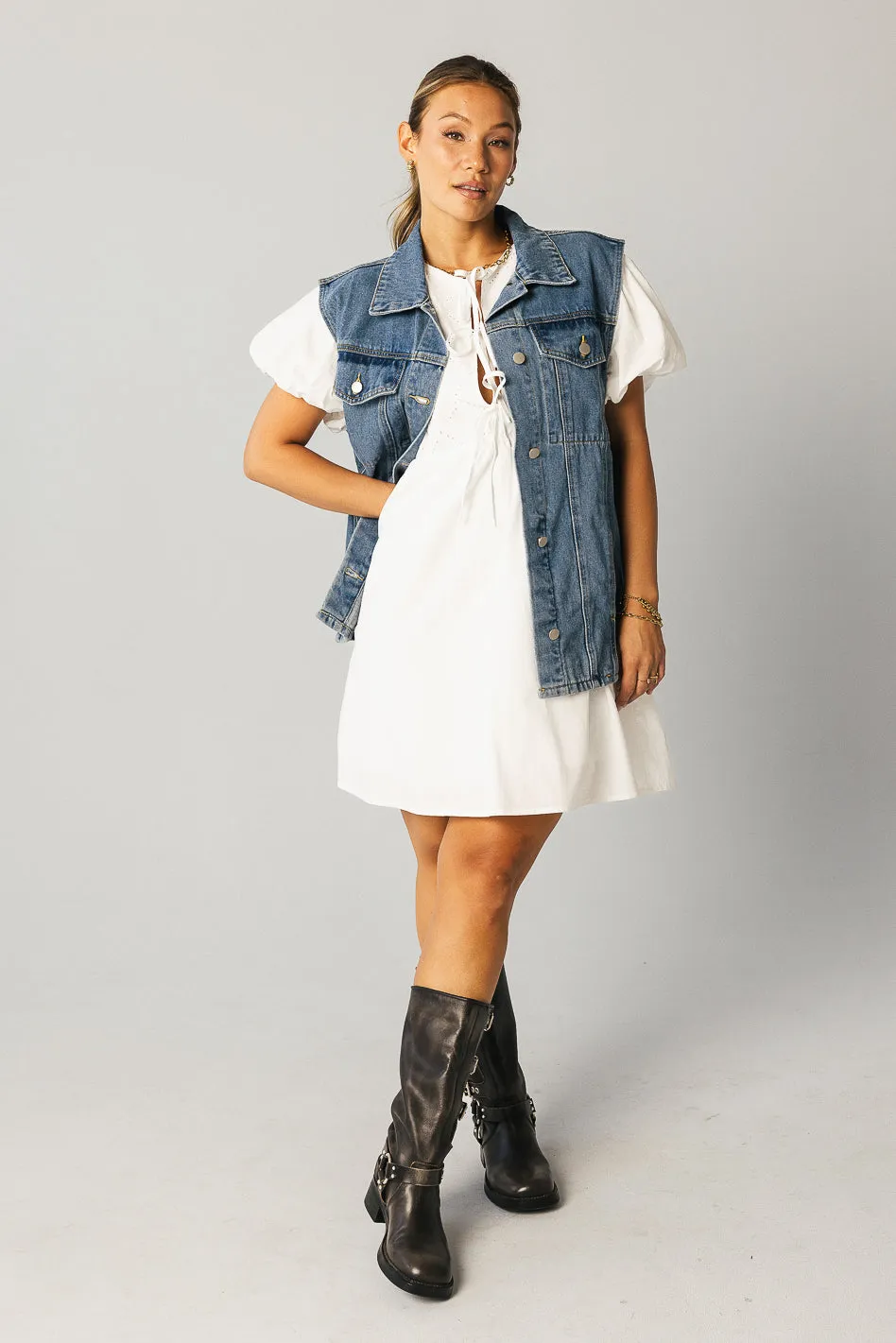 Penn Bow Mini Dress - FINAL SALE sold by bohme product image thumbnail 3