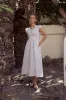 Amani Plaid Maxi Dress sold by bohme
