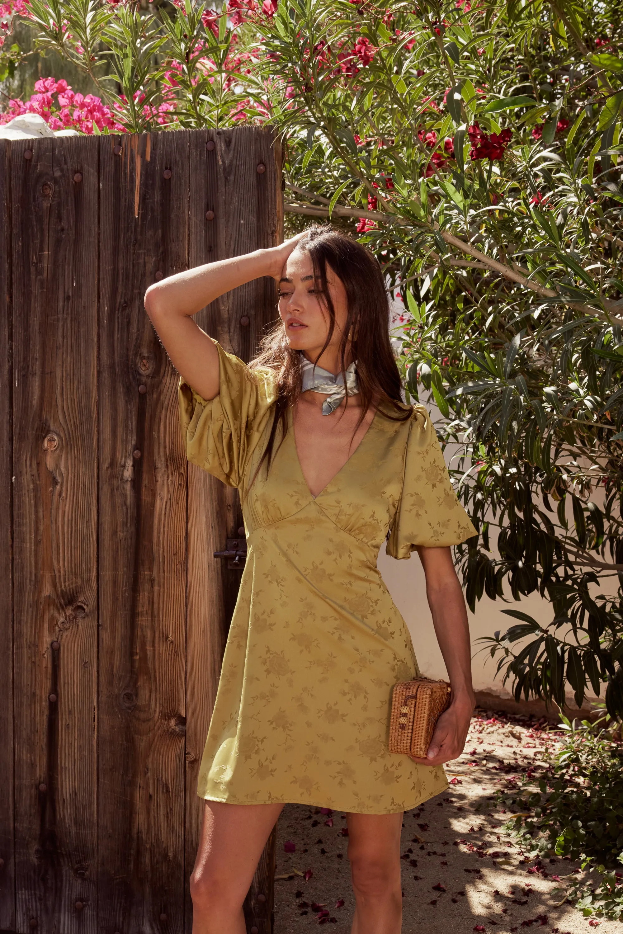 Brody Floral Mini Dress sold by bohme product image thumbnail 4