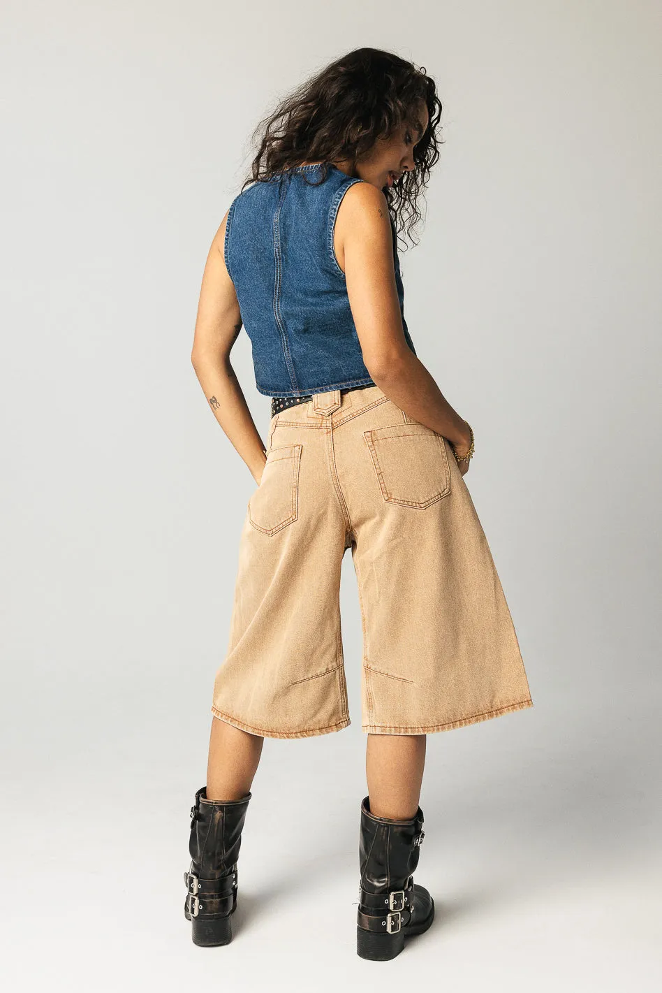 Alden Bermuda Shorts in Rust sold by bohme product image thumbnail 4