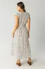 Heather Floral Maxi Dress in Blue - FINAL SALE sold by bohme