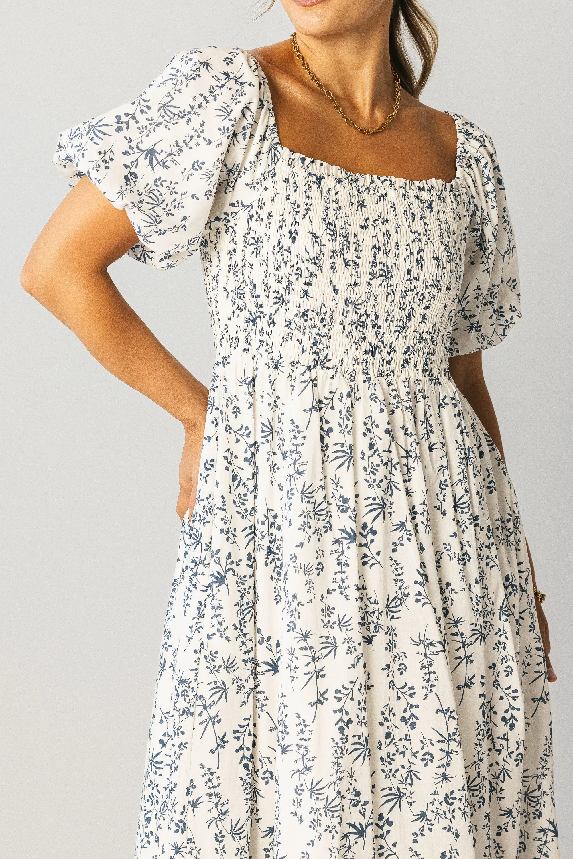 Jessi Floral Maxi Dress - FINAL SALE sold by bohme product image thumbnail 4