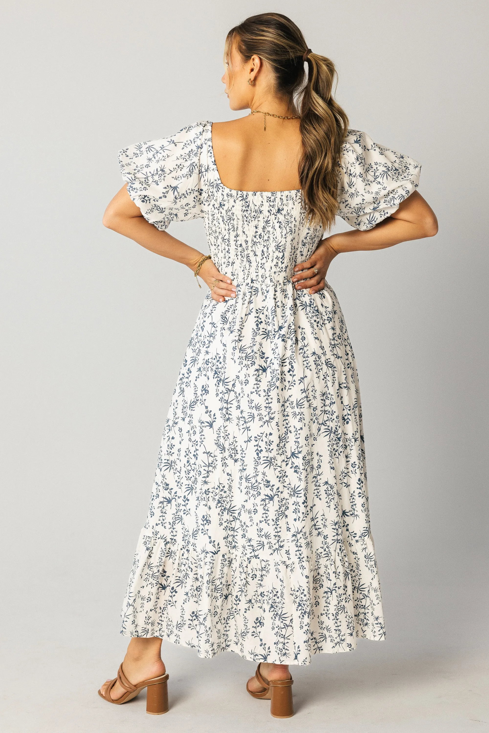 Jessi Floral Maxi Dress - FINAL SALE sold by bohme product image thumbnail 5