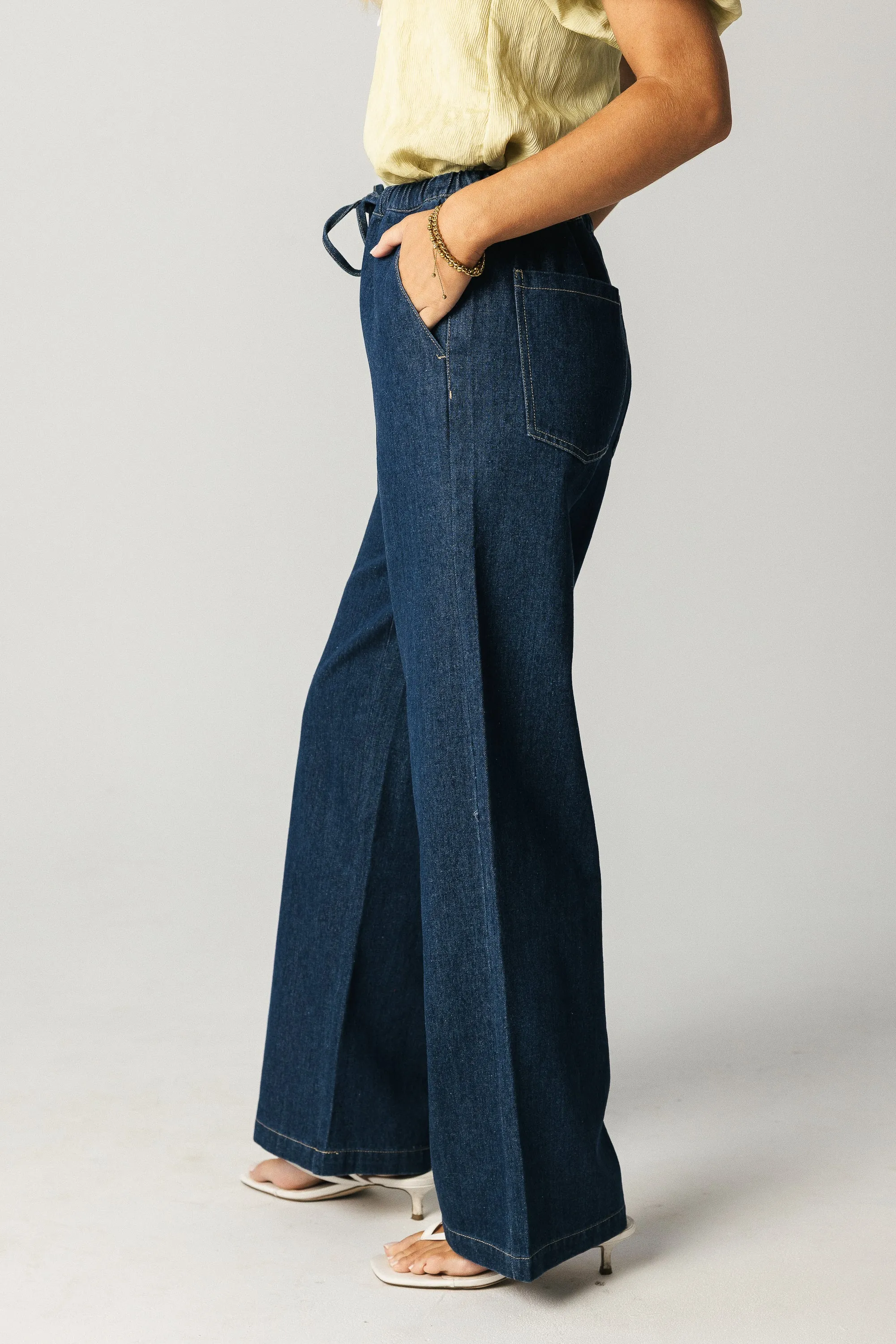 Robbin Baggy Denim Pants - FINAL SALE sold by bohme product image thumbnail 4