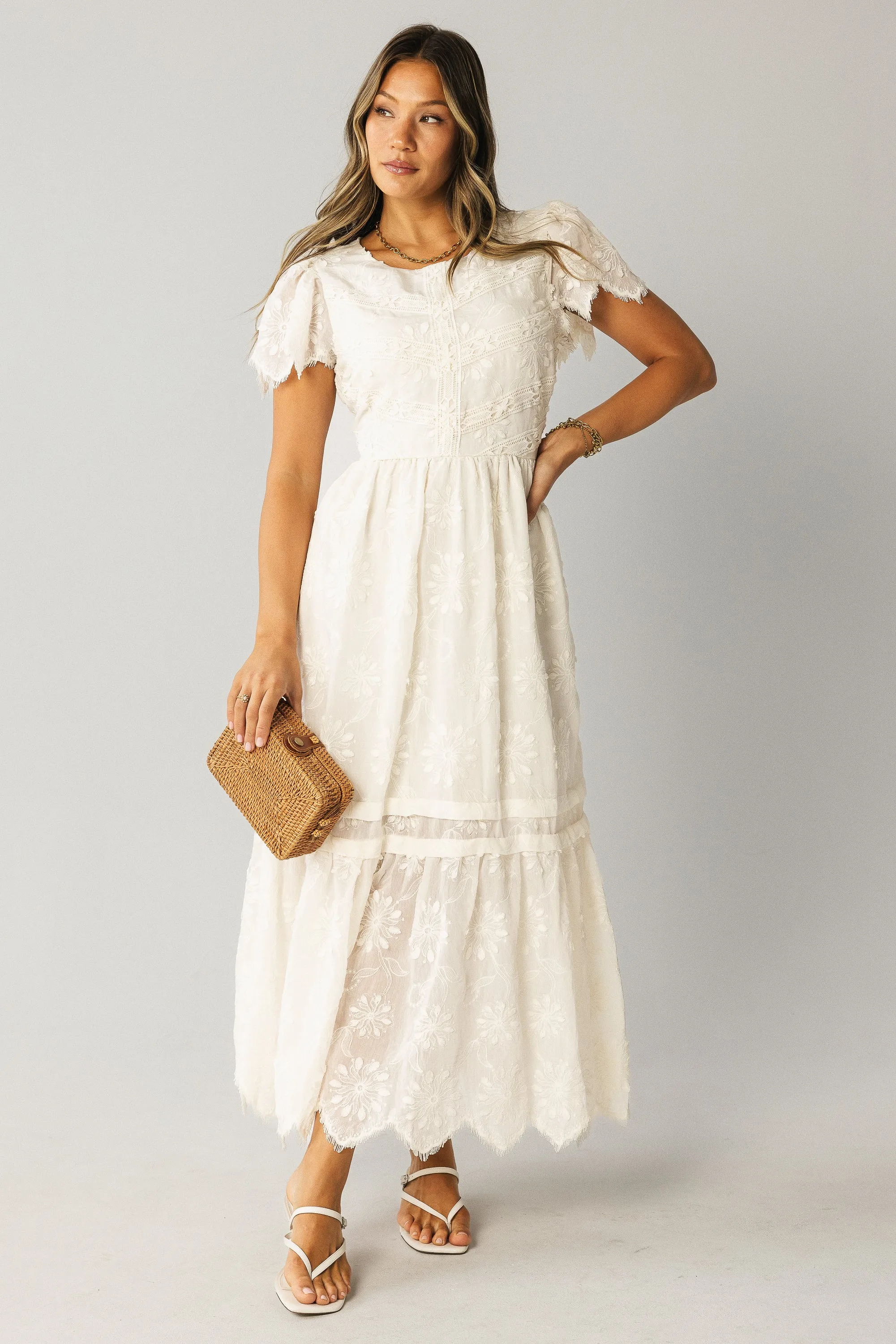 Macie Lace Maxi Dress - FINAL SALE sold by bohme