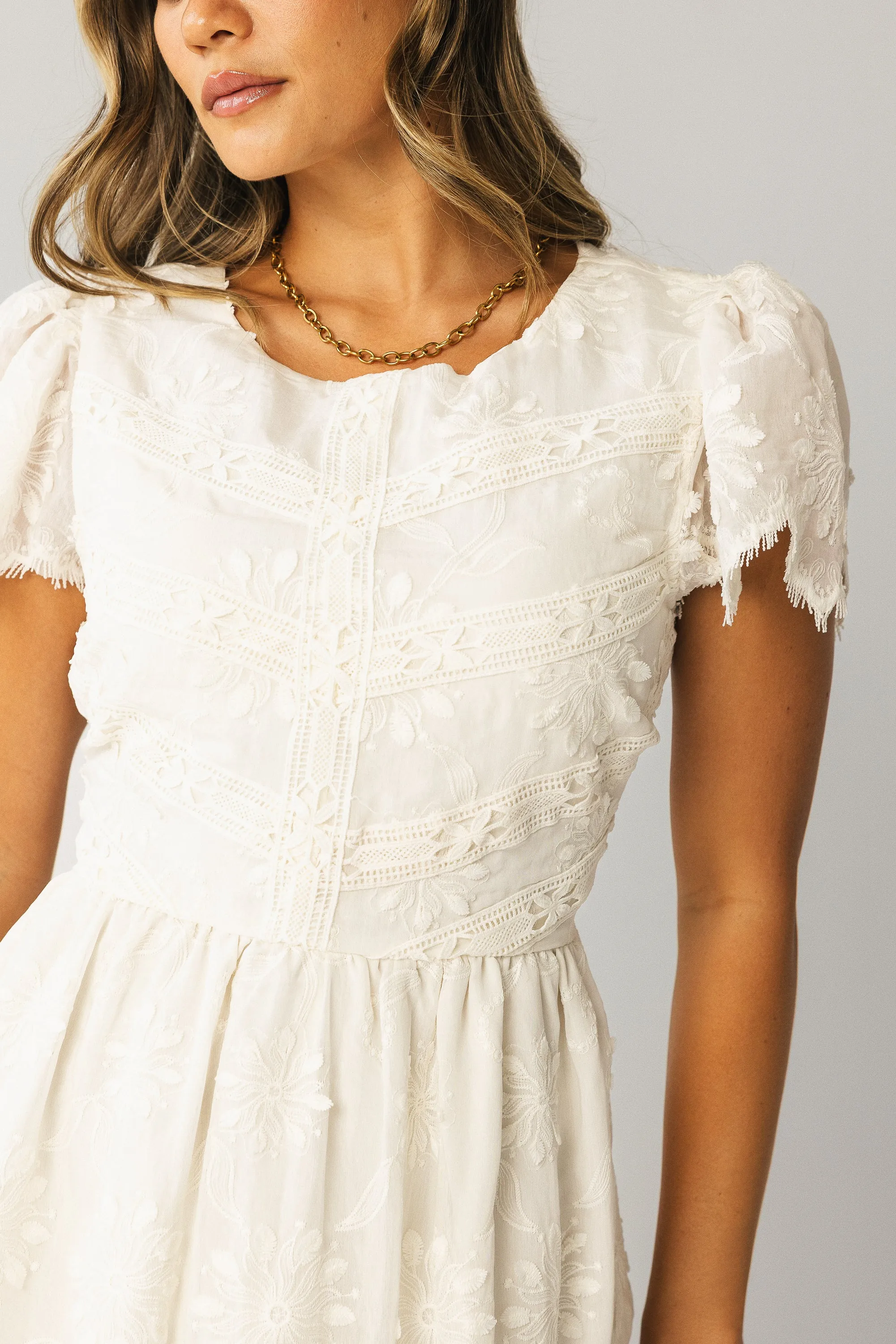 Macie Lace Maxi Dress - FINAL SALE sold by bohme product image thumbnail 3