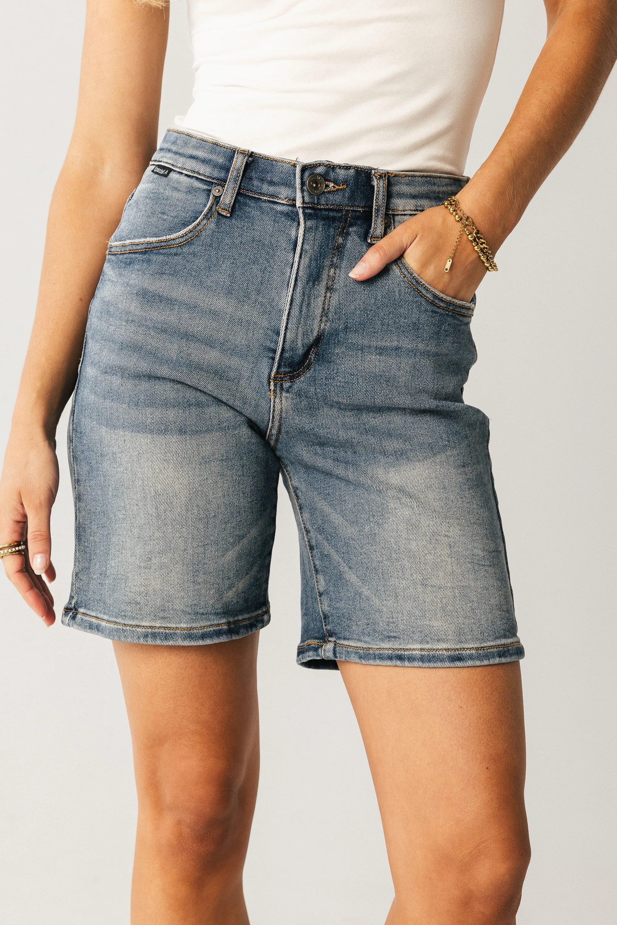 Maria Denim Shorts sold by bohme