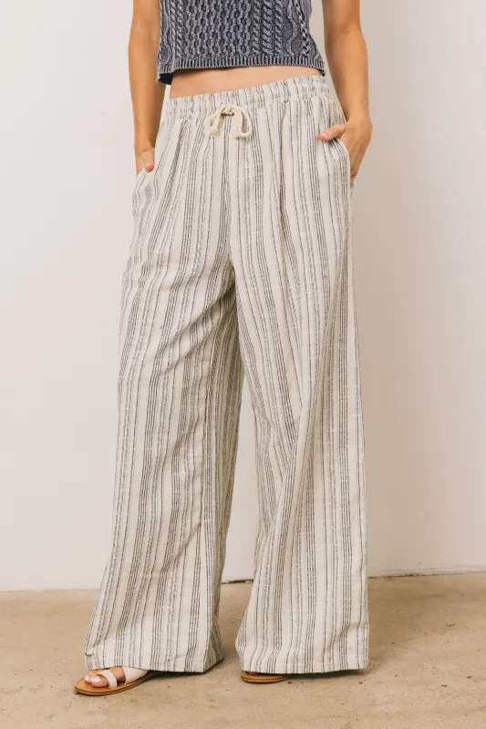 Kirra Striped Wide Leg Pants sold by bohme
