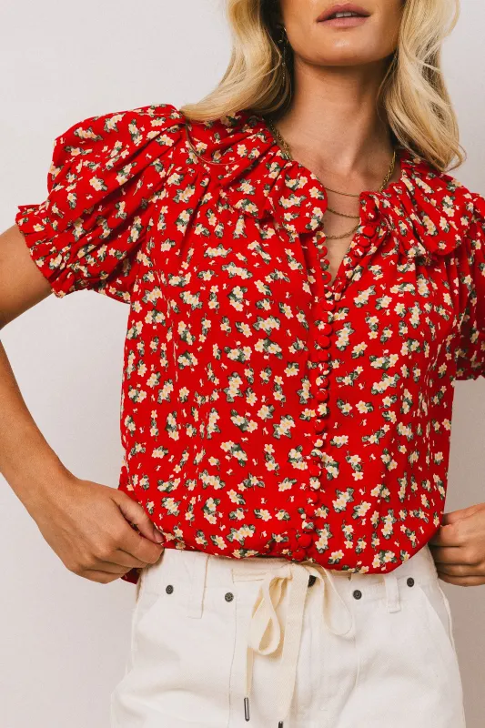 Bennie Collared Blouse sold by bohme