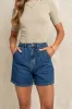 Mabel Denim Shorts sold by bohme