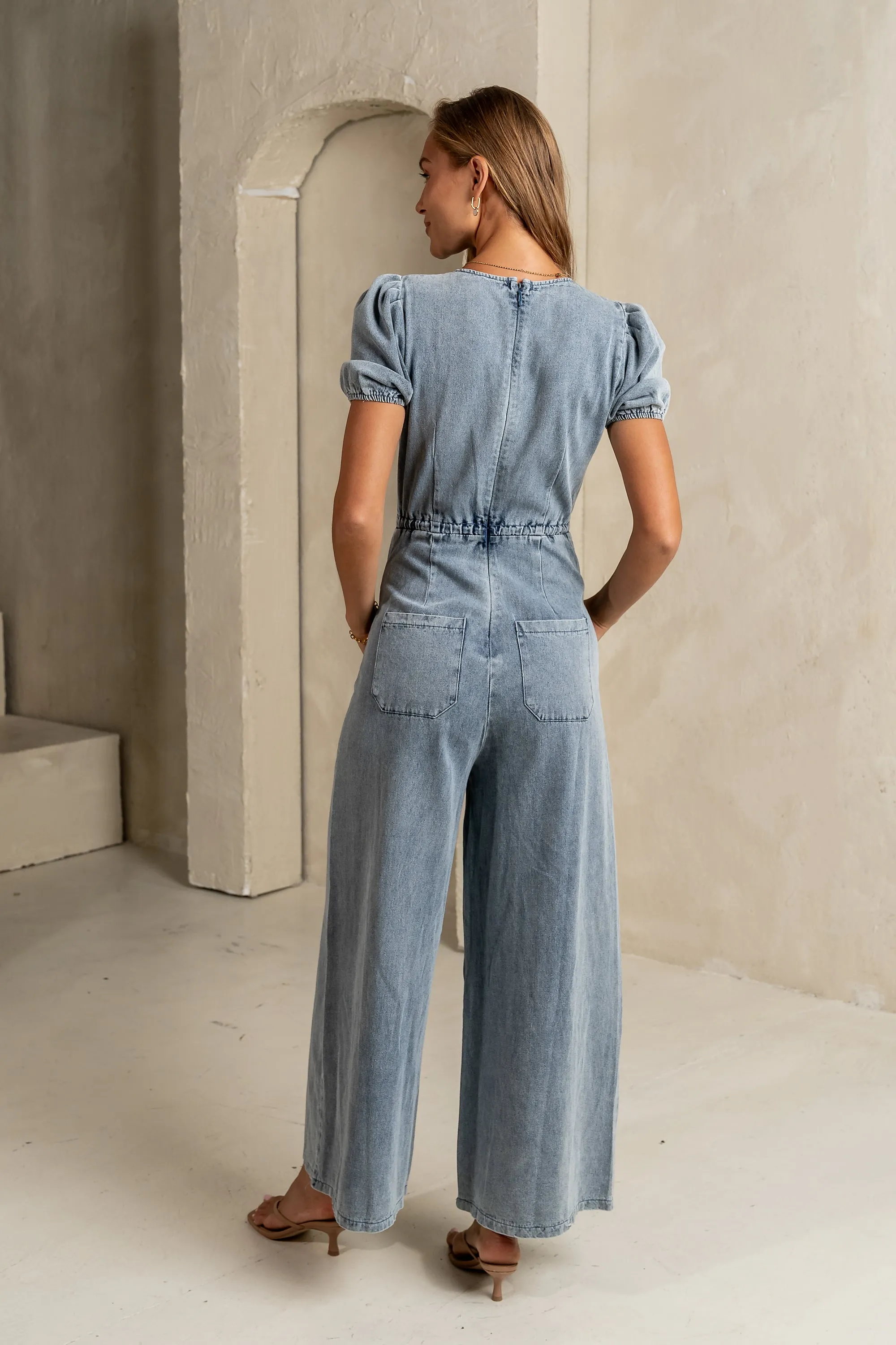 Rory Denim Jumpsuit sold by bohme product image thumbnail 3