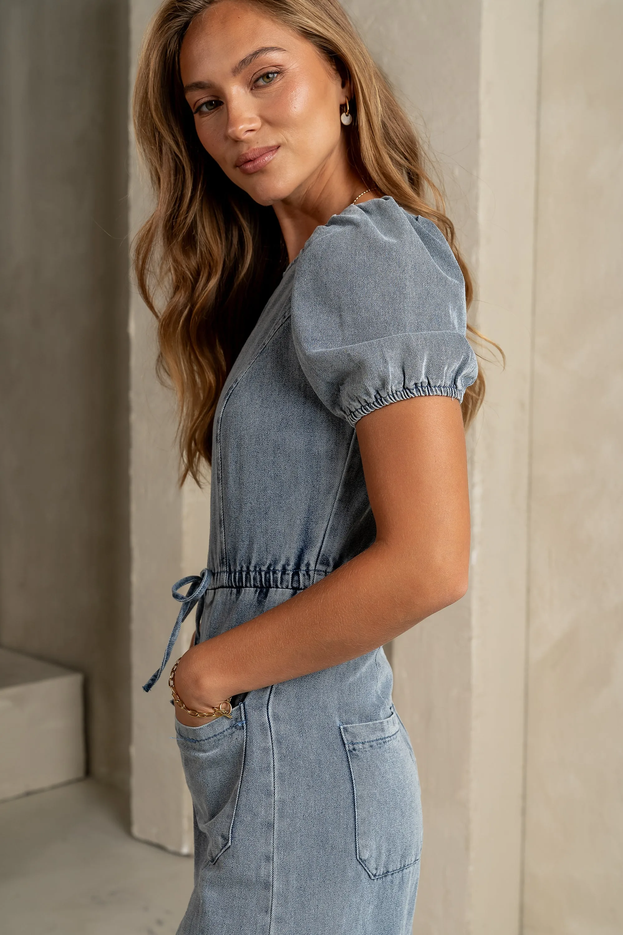 Rory Denim Jumpsuit sold by bohme product image thumbnail 5