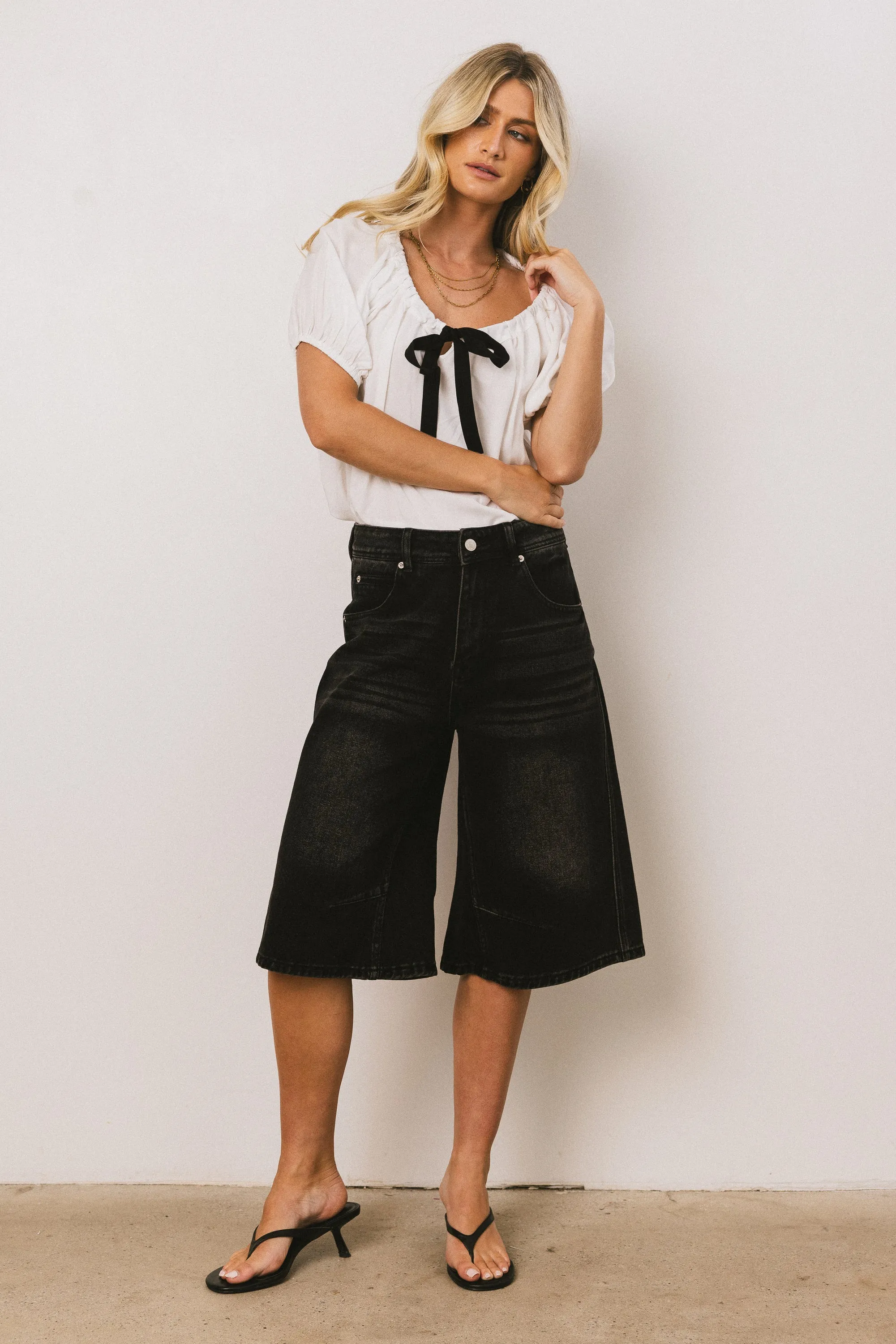 Alden Bermuda Shorts in Black sold by bohme product image thumbnail 4