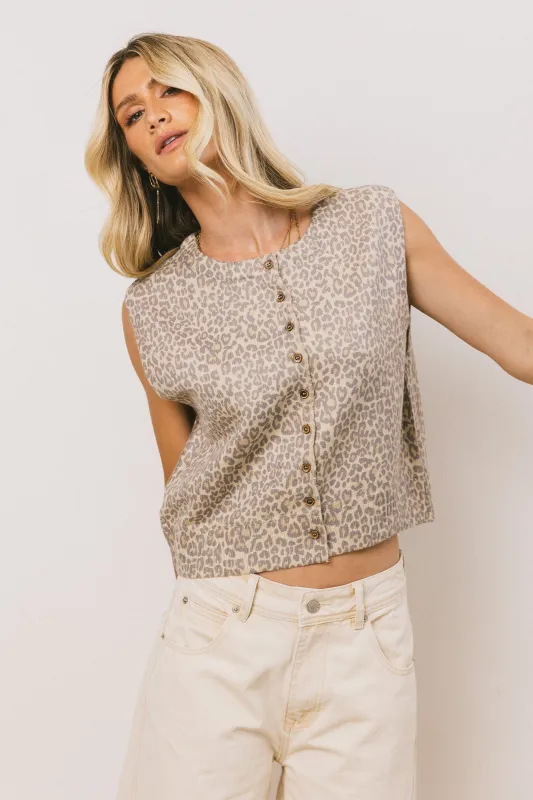 Hudson Leopard Sweater sold by bohme