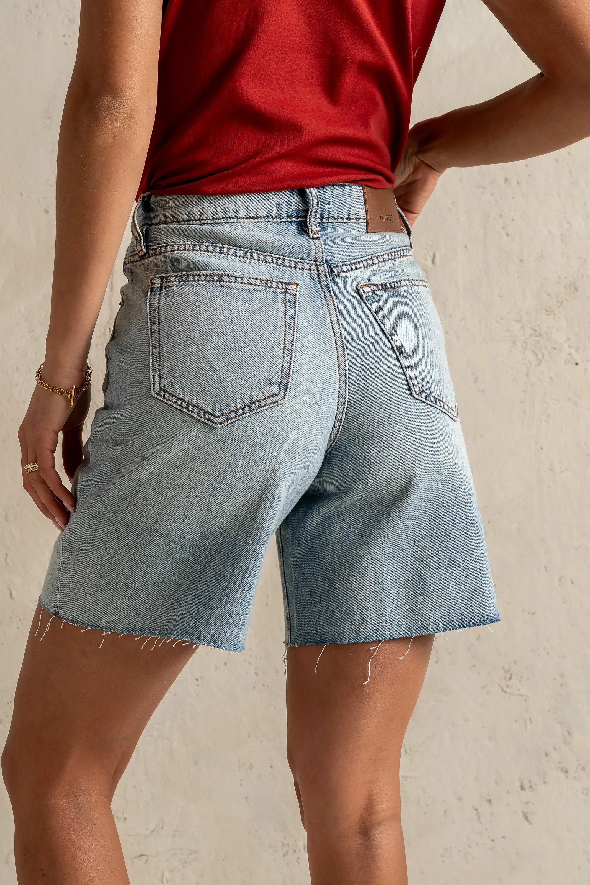 Maddox Denim Shorts - FINAL SALE sold by bohme product image thumbnail 2