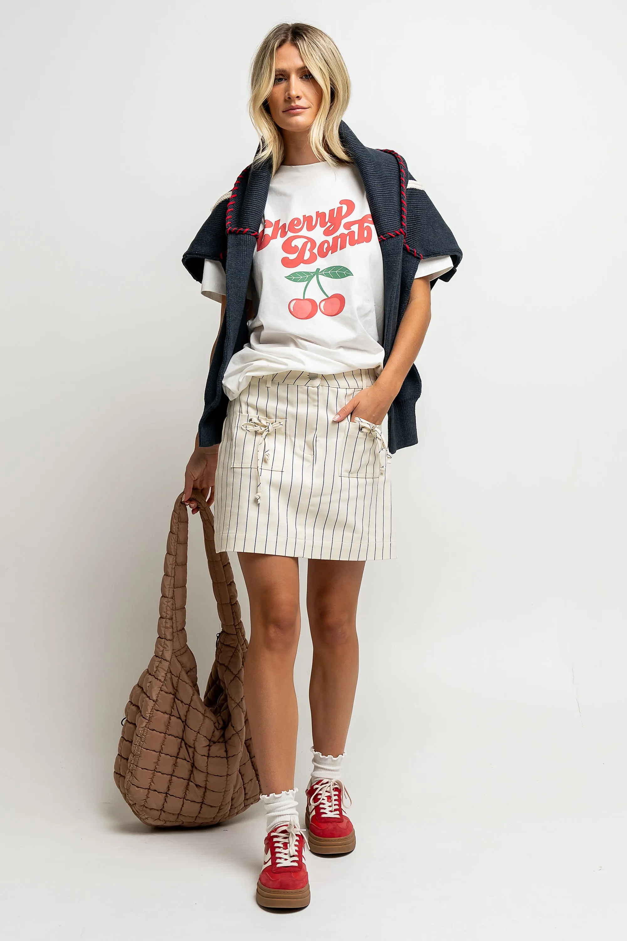 Cherry Bomb Graphic Tee - FINAL SALE sold by bohme product image thumbnail 2