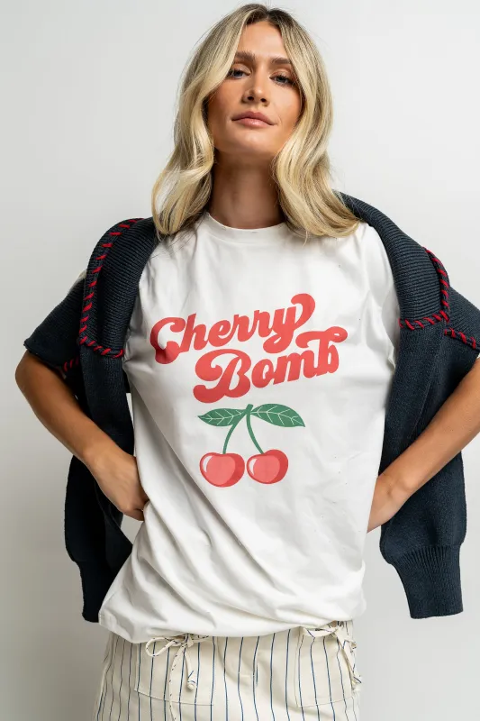 Cherry Bomb Graphic Tee - FINAL SALE sold by bohme