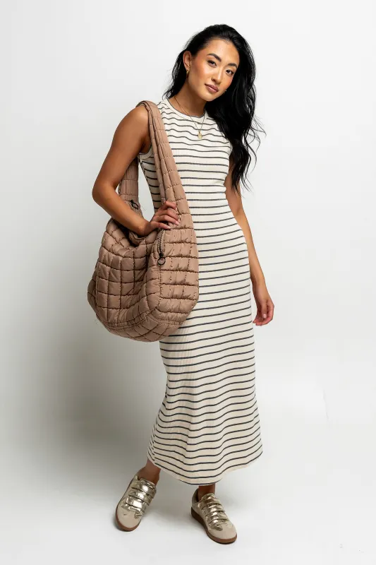 Kamila Striped Maxi Dress - FINAL SALE sold by bohme